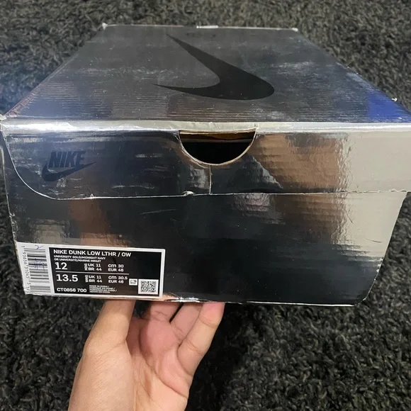 OffWhite dunk low university